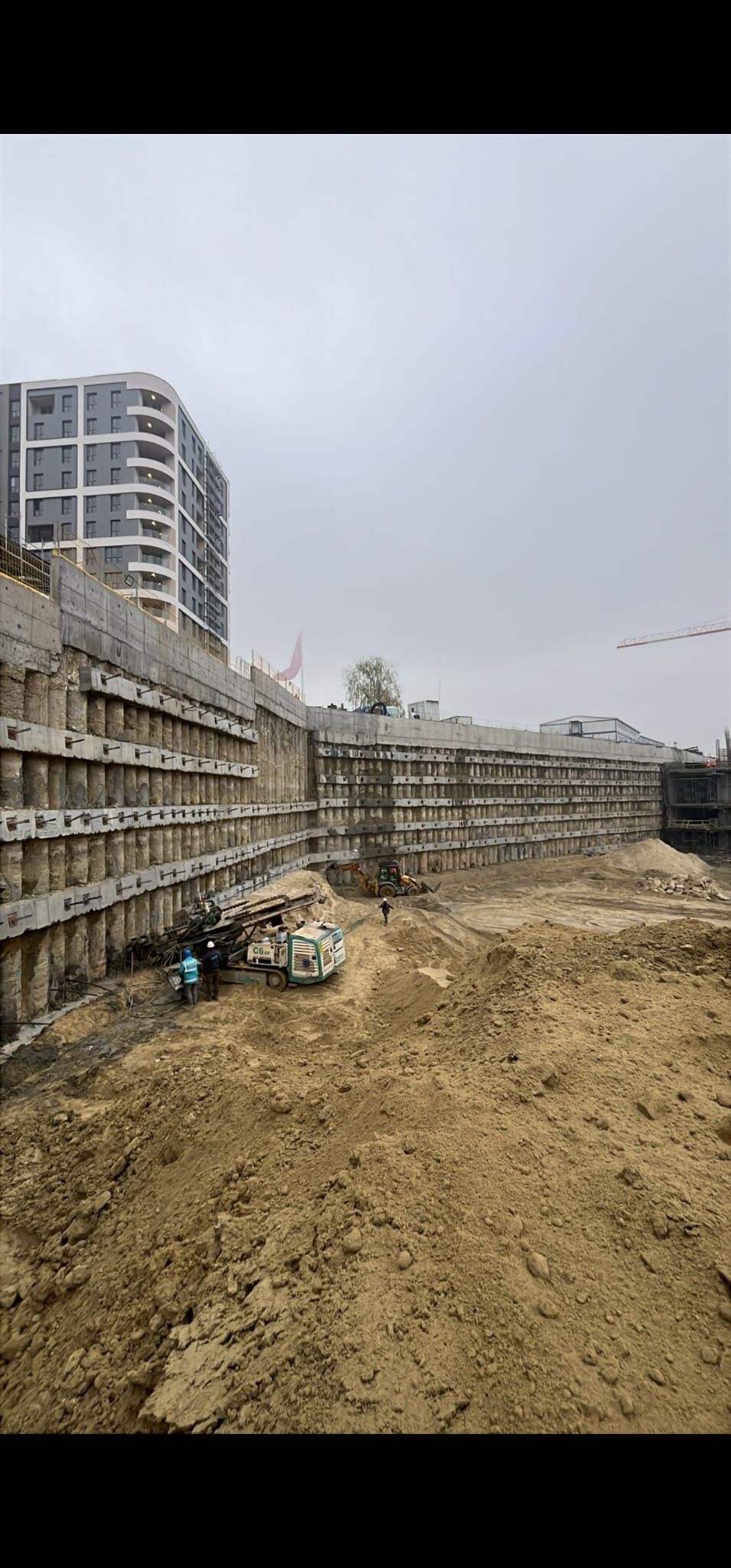 Rams City 2. Etap İksa ve Temel Altı Fore Kazık İşleri